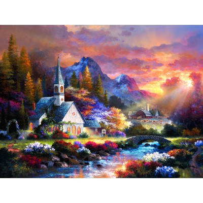 XXL Teile Morning Of Hope 500 Teile SUNSOUT Puzzle Online Kaufen