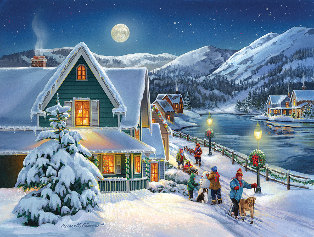 XXL Teile Snow Moon 300 Teile SUNSOUT Puzzle Online Kaufen