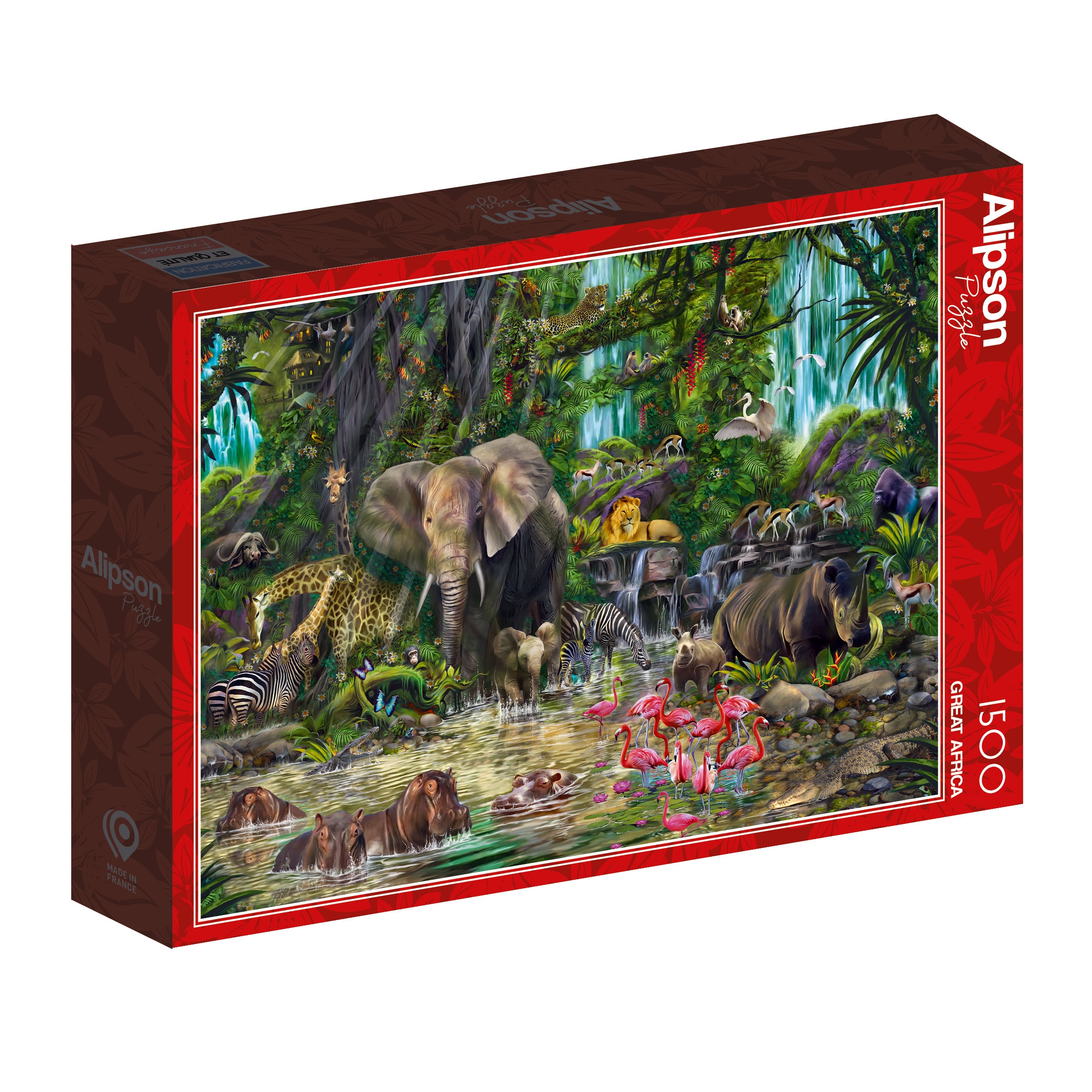 Großes Afrika 1500 Teile ALIPSON PUZZLE Puzzle online kaufen