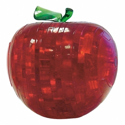 Apfel Grün 3D Crystal Puzzle 