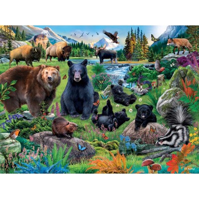 Pets in The Park 500 Piece Jigsaw Puzzle by SunsOut 