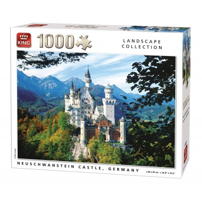 CASTLES OF THE WORLD SCHLÖSSER DER WELT Trefl Puzzle 10583-1000 Teile Pcs. 