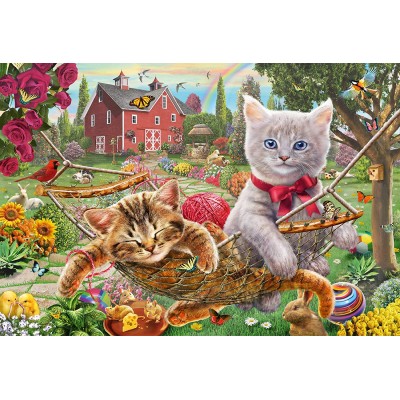 Katzchen Im Garten 150 Teile Schmidt Spiele Puzzle Online Kaufen