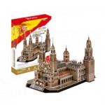   3D Puzzle - Kathedrale von Santiago de Compostela - Schwierigkeitsgrad: 5/8