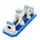 3D Puzzle - Tower Bridge - Schwierigkeit: 4/8