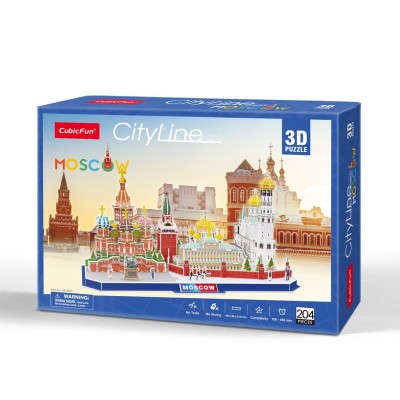 Cubic-Fun-MC266H 3D Puzzle - Cityline - Moskau