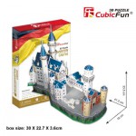   Puzzle 3D - Schloss Neuschwanstein, Bayern, Deutschland