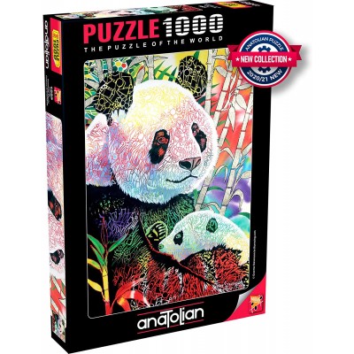 Puzzle Perre-Anatolian-1099 Rainbow Panda
