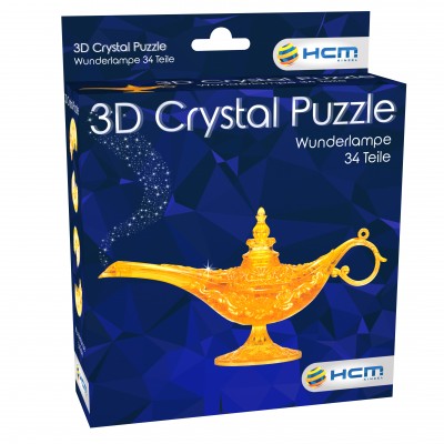HCM-Kinzel-59186 3D Crystal Puzzle - Aladins Wunderlampe