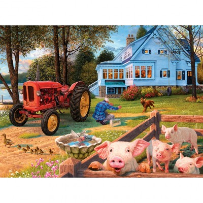 Puzzle Master-Pieces-31839 Glow in the Dark - Welcome Home