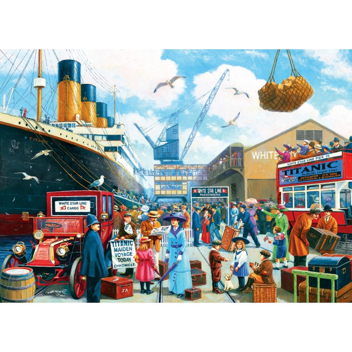 Puzzle Master-Pieces-60346 Titanic Boarding