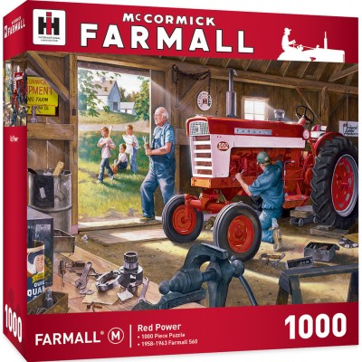 Puzzle Master-Pieces-71742 Red Power