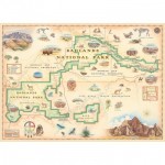 Puzzle  Master-Pieces-71764 Badlands Map