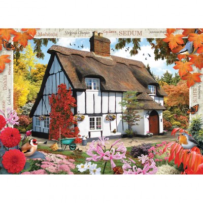 Puzzle Master-Pieces-71813 Autumn Cottage