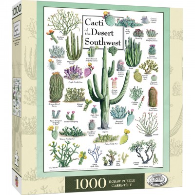 Puzzle Master-Pieces-71972 Cacti of the Desert Southwest