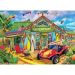 Puzzle  Master-Pieces-72001 Beach Time Fun