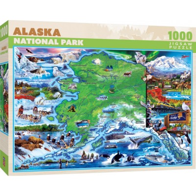 Puzzle Master-Pieces-72150 Nationalparks - Alaska
