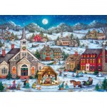 Puzzle  Master-Pieces-72242 Weihnachten - Frieden auf Erden