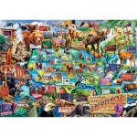 Puzzle  Master-Pieces-72293 USA Nationalparks