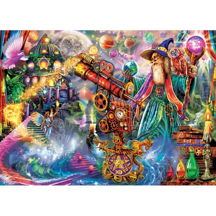 Puzzle Master-Pieces-82137 Premium Collection - Wizard's Laboratory