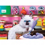Puzzle   XXL Teile - Kitten Cake Shop