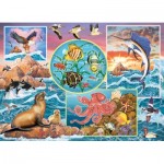 Puzzle  Cobble-Hill-47003 Ocean Magic