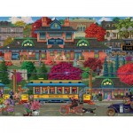 Puzzle  Cobble-Hill-48019 XXL Teile - Trolley Station