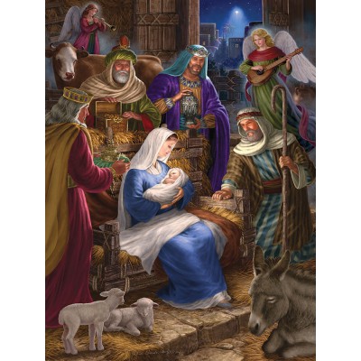 Puzzle Cobble-Hill-54618 Holy Night