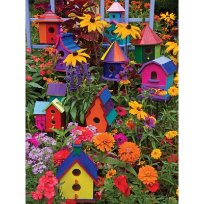 Puzzle Cobble-Hill-88014 XXL Teile - Birdhouses