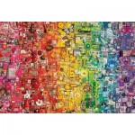 Puzzle  Cobble-Hill-89003 Rainbow