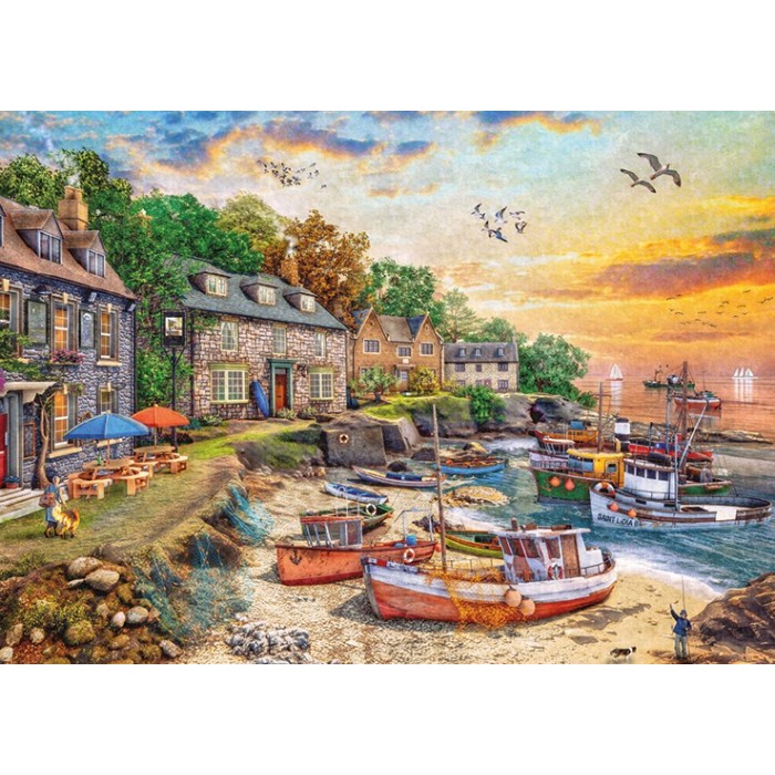 Puzzle Falcon-11382 Harbour Cottages