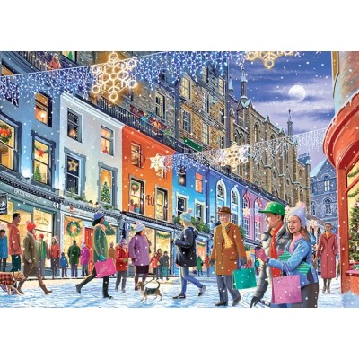 Puzzle Jumbo-11353 Christmas in Edinburgh