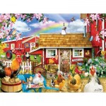 Puzzle   Lori Schory - Springtime Chickens