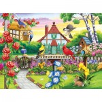 Puzzle   Nancy Wernsersbach - Birds' Favorite Garden