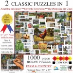  Sunsout-10168 Irv Brechner - Puzzle Combo: Farm & Country