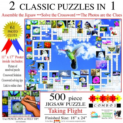Sunsout-10172 Irv Brechner - Puzzle Combo: Taking Flight