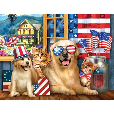 Puzzle Sunsout-29790 XXL Teile - Born in the U.S.A.