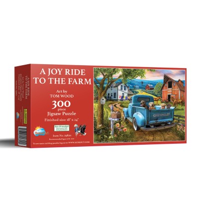 Puzzle Sunsout-29820 XXL Teile - Auf dem Weg zum Bauernhof