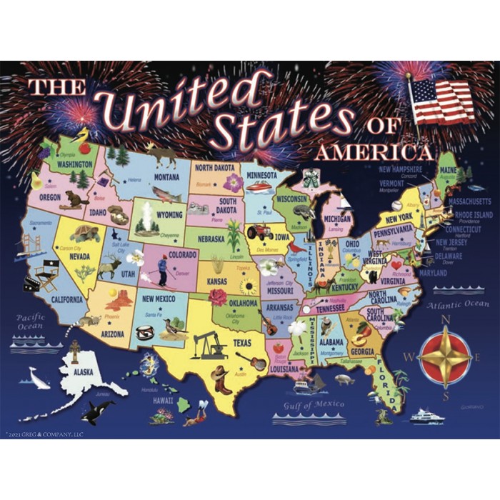 Greg and Company - United States Map