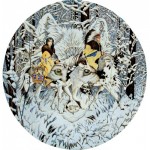 Puzzle  Sunsout-43001 Diana Casey - Keeper of the Wolf