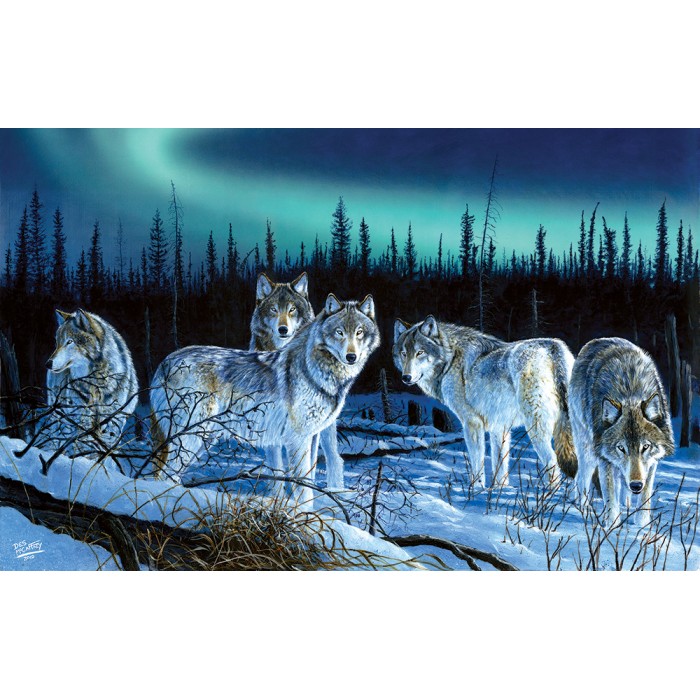Puzzle Sunsout-45349 Des McCaffrey - Hunter's Light