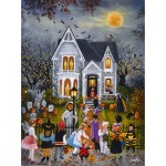 Puzzle  Sunsout-45430 Susan Rios - Scary Night