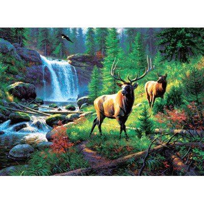 Puzzle Sunsout-53082 Mark Keathley - Mountain Harmony