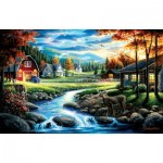 Puzzle  Sunsout-55168 Chuck Black - Country Sunday