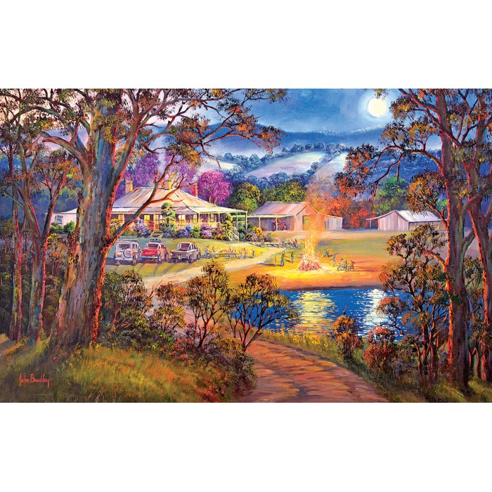 Puzzle Sunsout-59072 Country Cookout