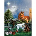 Puzzle  Sunsout-60414 XXL Teile - Country Christmas