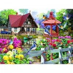 Puzzle  Sunsout-61928 XXL Teile - Summer House