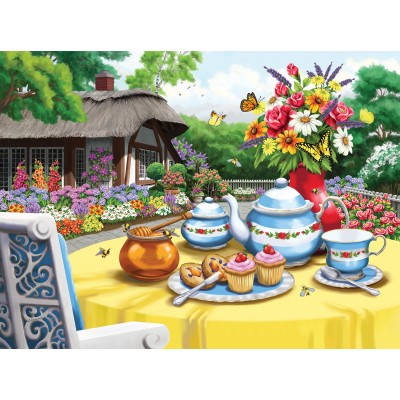Puzzle Sunsout-63088 Nancy Wernersbach - Honey and Tea