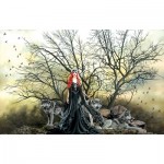 Puzzle  Sunsout-67609 Nene Thomas - Red Haired Witch