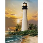 Puzzle   XXL Teile - Cape Florida Lighthouse